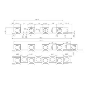 CC-06 153mmX16mmX3000mm