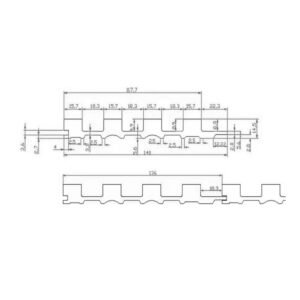 CC-08 140mmX15mmX3000mm