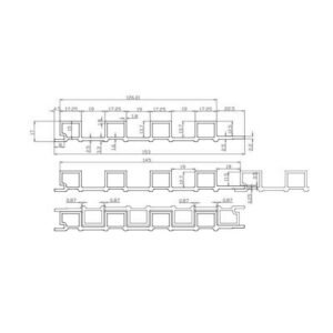 CC-09 153mmX17mmX3000mm