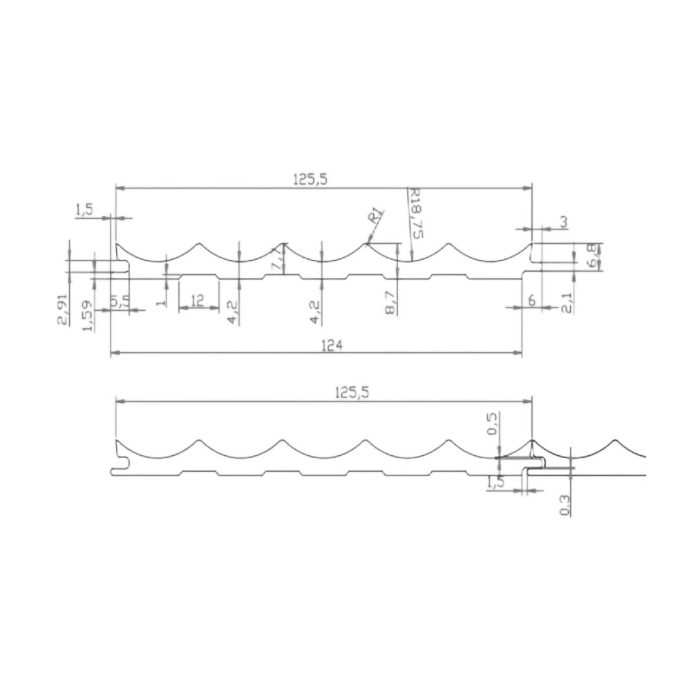 CC-10 130mmX9mmX3000mm