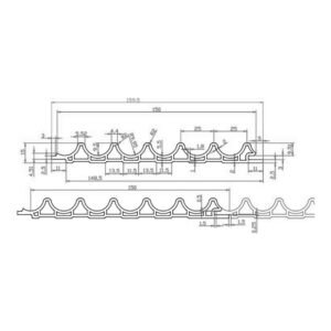 CC-11 160mmX15mmX3000mm