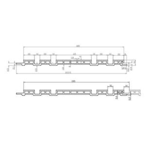 CC-15 204mmX10mmX3000mm
