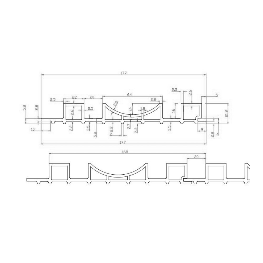 CC-18 177mmX22mmX3000mm