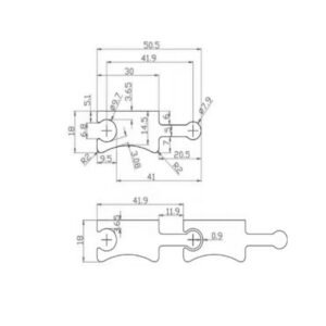 CC-19 51mmX18mmX3000mm