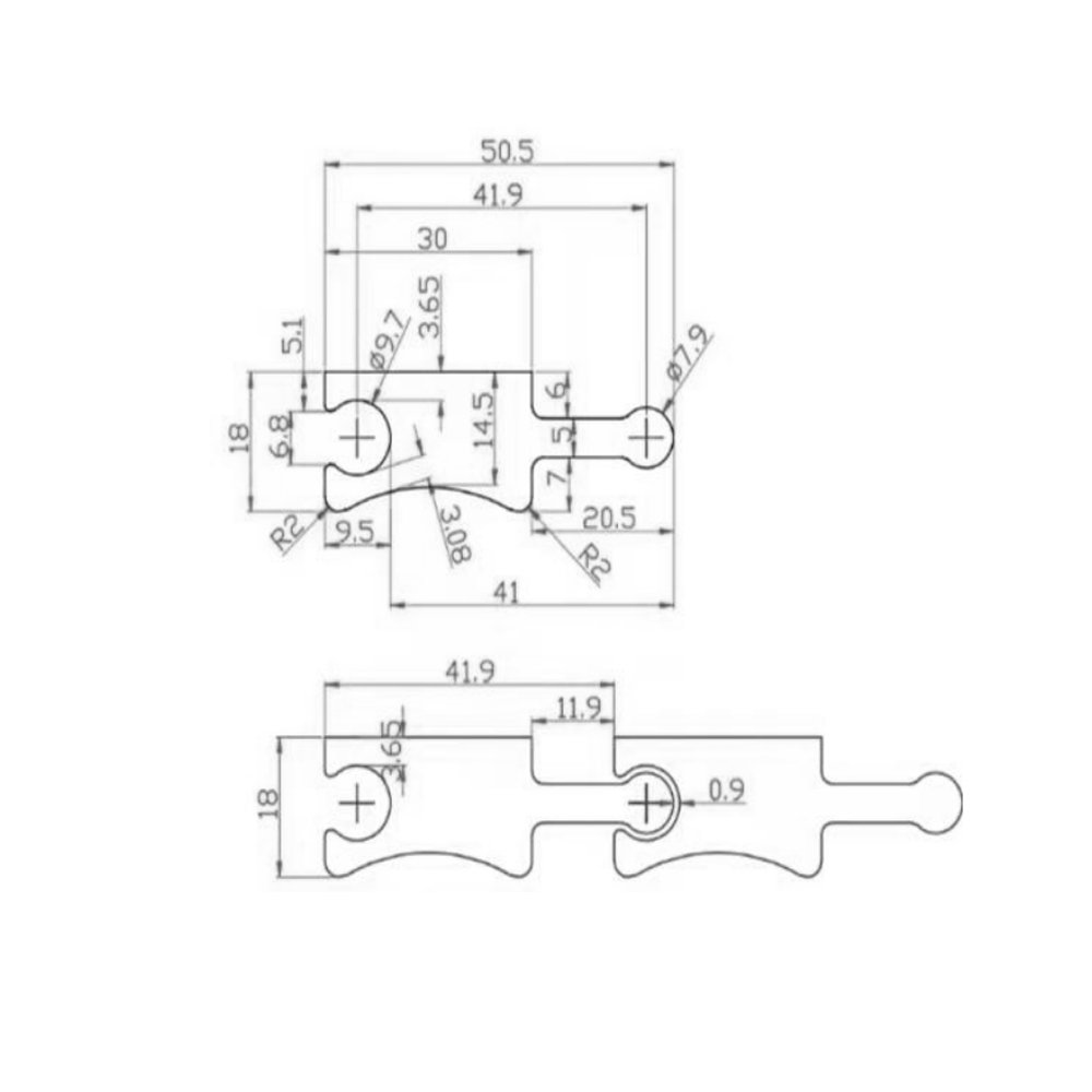 CC-19 51mmX18mmX3000mm