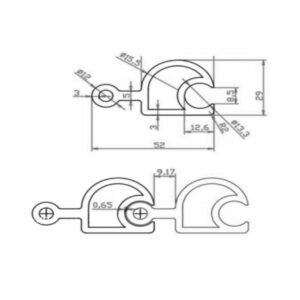 CC-23 40mmX30mmX3000mm