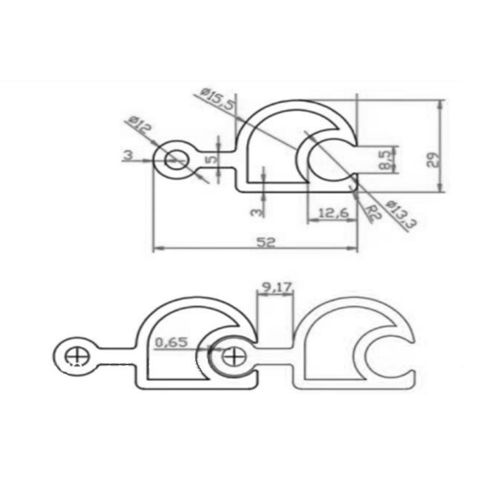 CC-23 40mmX30mmX3000mm