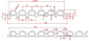 wpc wood panel wall gW90