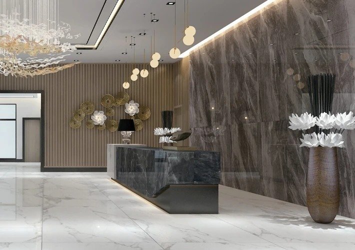 uv marble wall panel